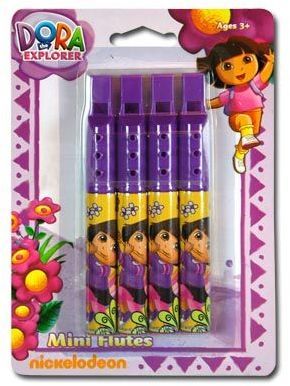 Dora The Expolorer 4Pk Mini Flute Case Pack 24