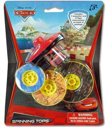 Disney Cars Stacking Spinning Tops Case Pack 24