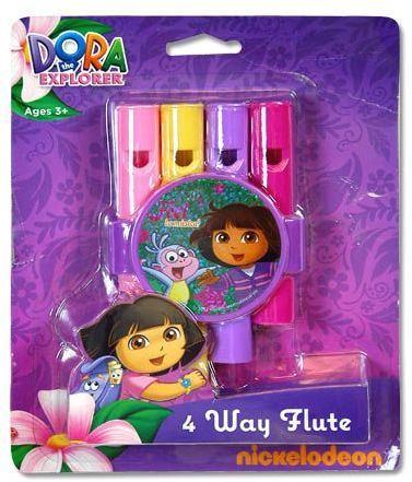 Dora The Explorer 4-Way Flute Musical Toy Case Pack 48