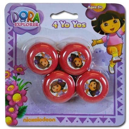 Dora The Explorer 4Pk Mini Yo Yo Case Pack 24