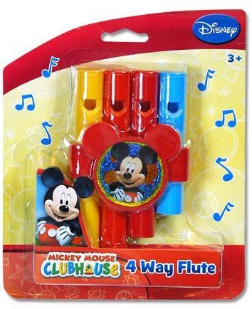 Disney Mickey Mouse 4-Way Flute Case Pack 48