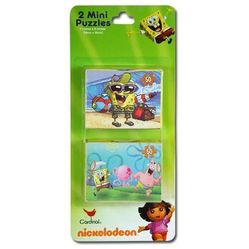 Sponge Bob 2Pk Puzzle Case Pack 36