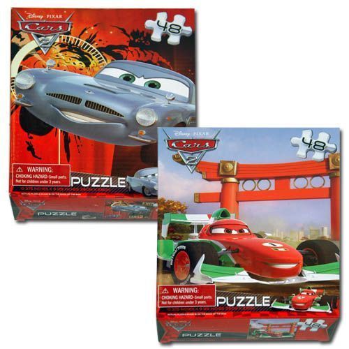 Cars 2 48Pc Puzzle, 2 Asstd. Case Pack 36