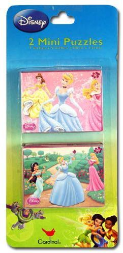 Princess 2Pk Puzzle On Blistercard Case Pack 36