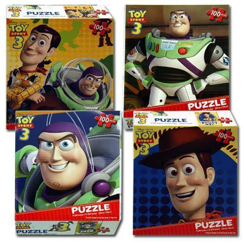 Toy Story 3 100 Pc Puzzle In Box 4 Asstd Case Pack 36