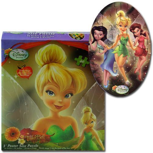 Disney Fairies 46 Pc Giant Floor Puzzle Case Pack 6