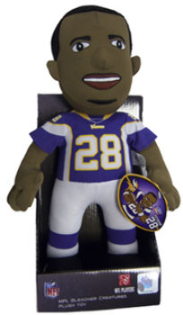 Adrian Peterson 14 inch Bleacher Creature Plush Case Pack 12