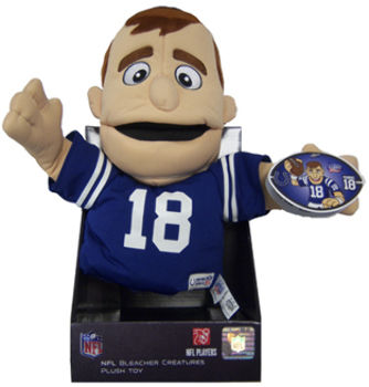 Peyton Manning Puppet Bleacher Creature Plush Case Pack 12