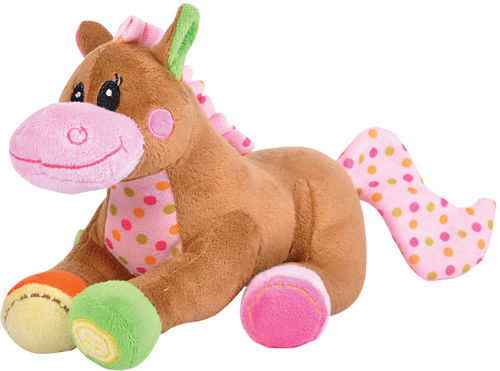 Plush Button Bunch Horse