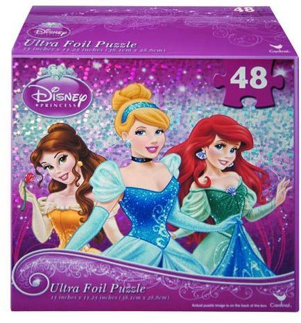 Disney 48 Pc Ultra Foil Princess Puzzle Case Pack 6