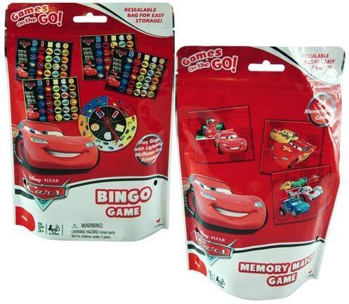 Disney Cars Bingo & Memory Match Case Pack 12