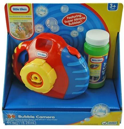 Little Tikes 3D Bubble Camera Case Pack 6