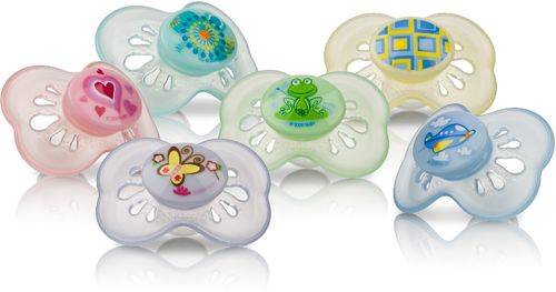 2-Pack 6-12 Months Classic Oval Pacifier Case Pack 36