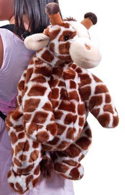 16"" Giraffe Backpack Case Pack 12
