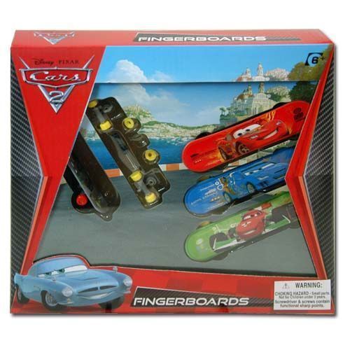 Cars 2 4Pk Fingerboard With Tools In Box Case Pack 6