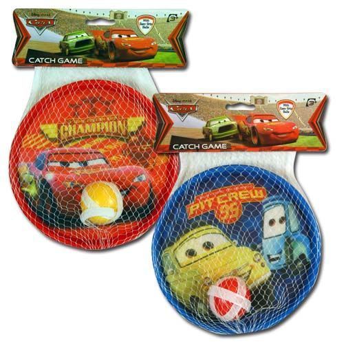 Cars Velcro Catch Game In Net Bag Case Pack 24