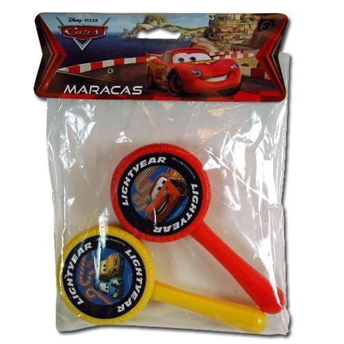 Cars 2Pk Maracas In Polybag And Header Case Pack 24