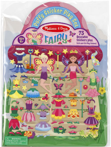 Puffy Sticker Play Set - Fairy Case Pack 48