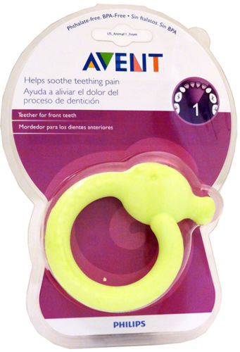 Philips Avent Teether For Front Teeth Case of 6 Case Pack 6