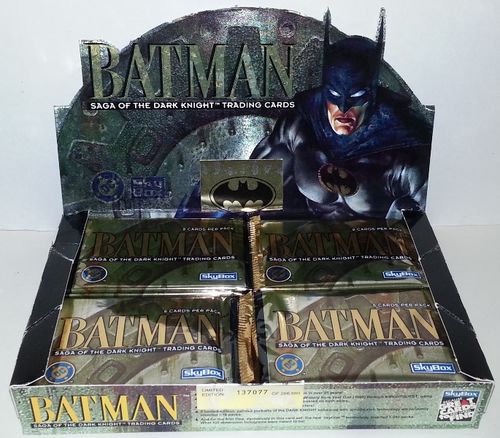 Batman Trading Cards ""Saga of the Dark Knight"" Case Pack 360