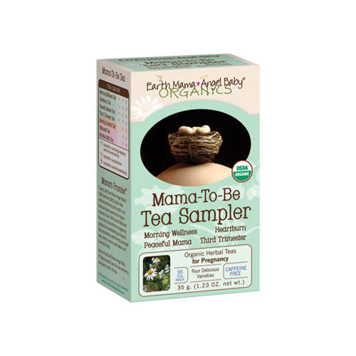 Earth Mama Angel Baby Mama-To-Be Tea Sampler - 16 Tea Bags