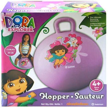 Dora The Explorer 15"" Hopper Ball Bounce Case Pack 6