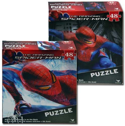 Spiderman 4 6.5""x5.5""x1.5""?48Pc Puzzle 2 Assorted Case Pack 36