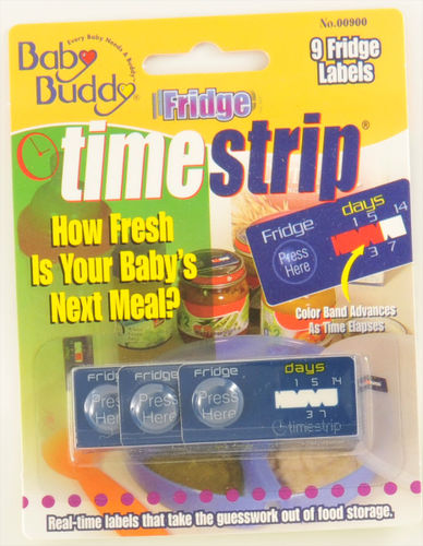 Baby Buddy TimeStrips Fridge 9ct Case Pack 30