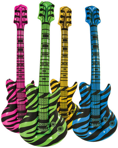42"" Zebra Print Guitar Case Pack 12