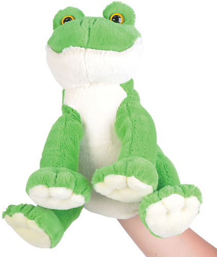 10"" Frog Puppet W/Sound