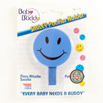 Smiley Pacifier Holder Blue Case Pack 24