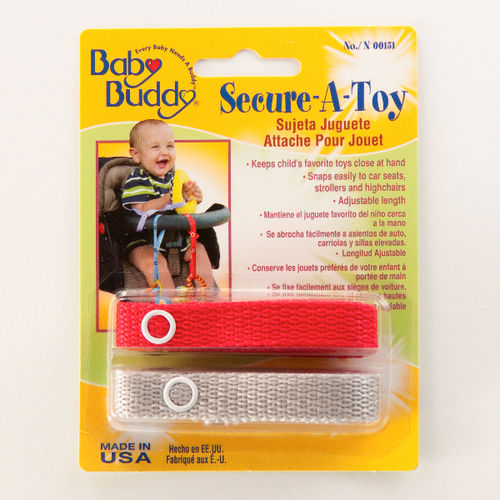 Secure-A-Toy 2ct Red-Silver Case Pack 24