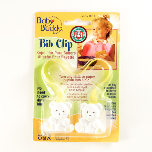 Bib Clip Yellow Case Pack 18