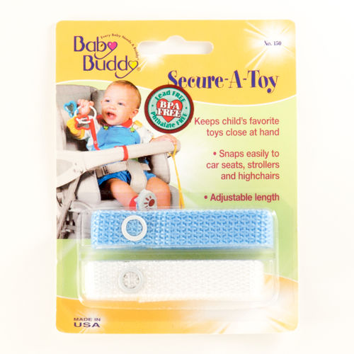 Secure-A-Toy 2ct Blue-White Case Pack 24