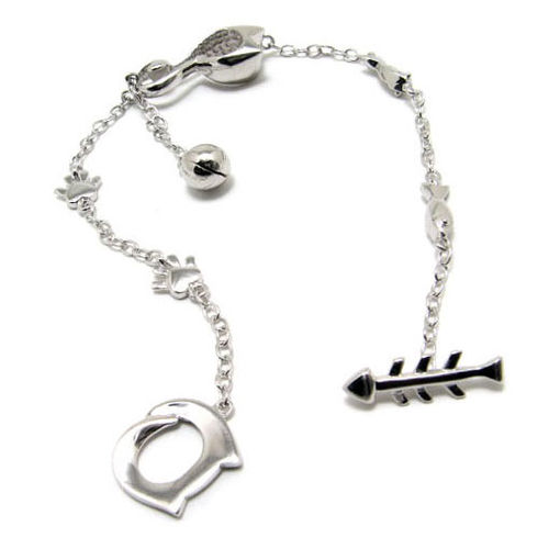 Sterling Silver Accessory Bracelet for Woman & Girls