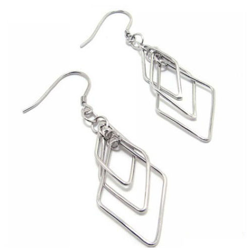 Woman's Sterling 925 Silver Earrings for Jewelry