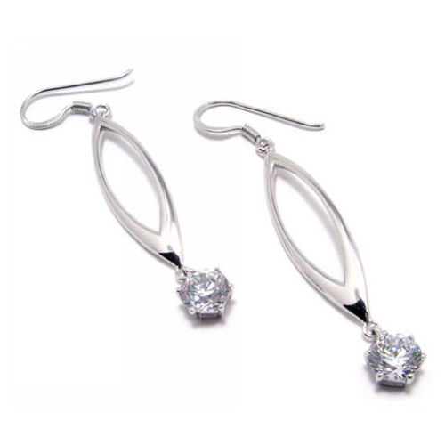 Sterling 925 Silver Earrings Jewelry for Woman