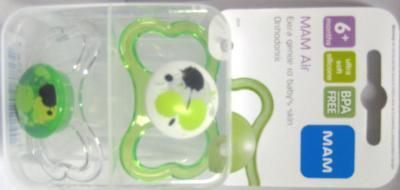 Mam 6Mth+ Air Sili Pacifier Case Pack 24