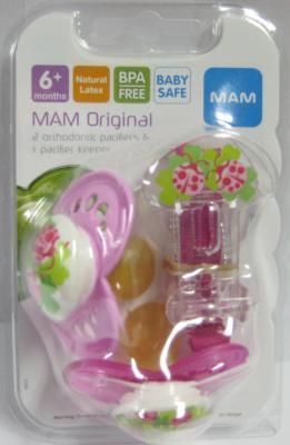 Mam 6Mth+ Original Latex Pacifier Case Pack 20