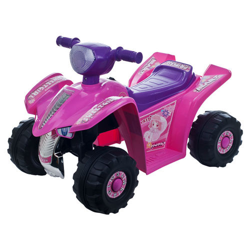 Lil' Rider? Pink Princess Mini Quad Ride-on Car Four Wheeler