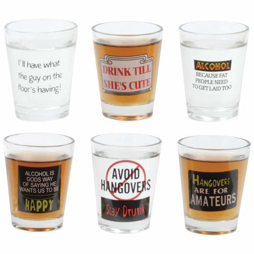 Maxam&reg; 6pc Shot Glass Set