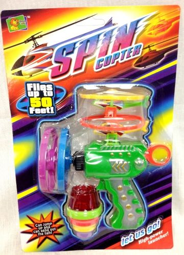 Spin Top Helicopters Spin Guns Case Pack 36