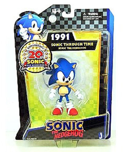 Sonic 20th Anniversary 1991 Collectible Figure Case Pack 6