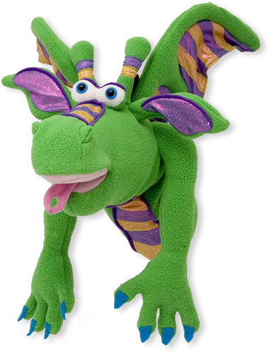 Smoulder the Dragon Puppet