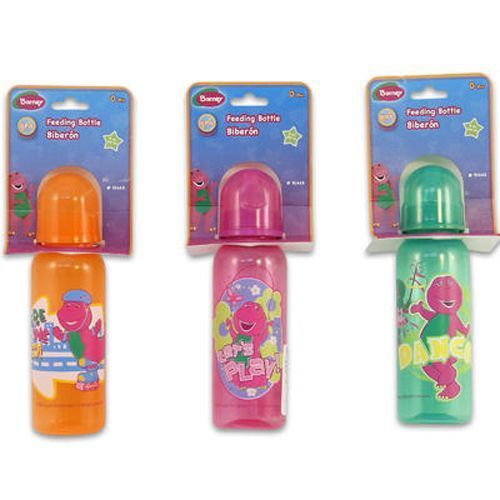 Baby Bottle 8 Onzas Barney Assorted Case Pack 48