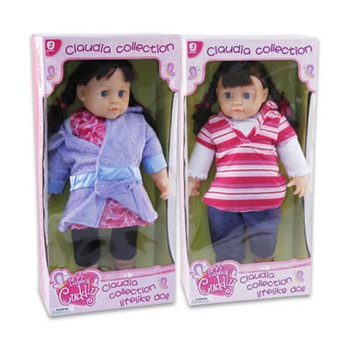 Claudia Little Cuddle Doll 22"" Case Pack 8