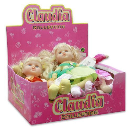 Claudia Doll 6 Assorted Display 18"" Case Pack 36