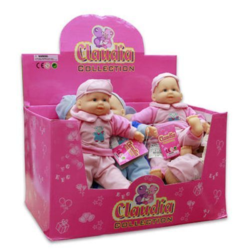 Boy Girl 2 Assorted Doll Display 14"" Case Pack 36