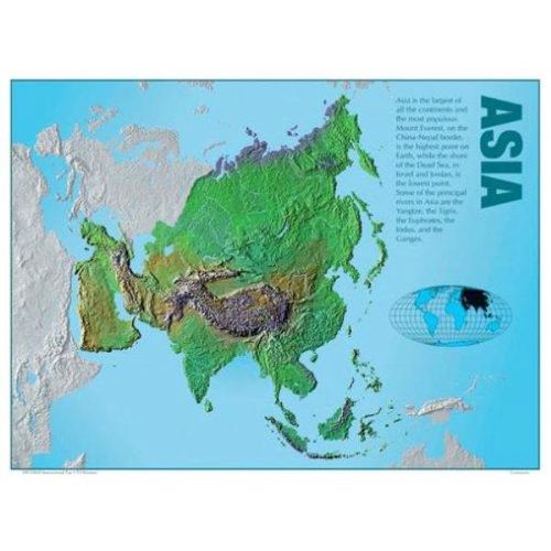Continents Learning Cards