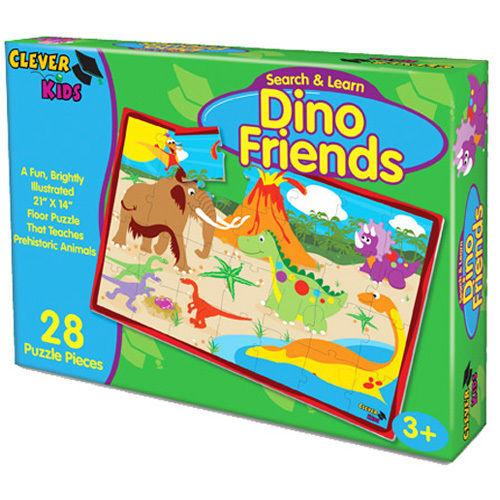 Search & Learn Dino Friends Puzzles